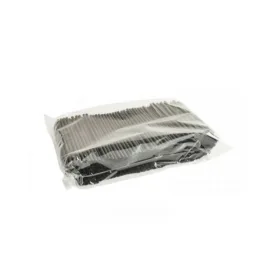 Трубочки мини черные 5×125 (400 шт.)