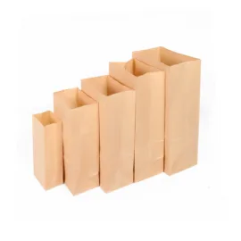 Пакет бумажный 120×80×330 крафт